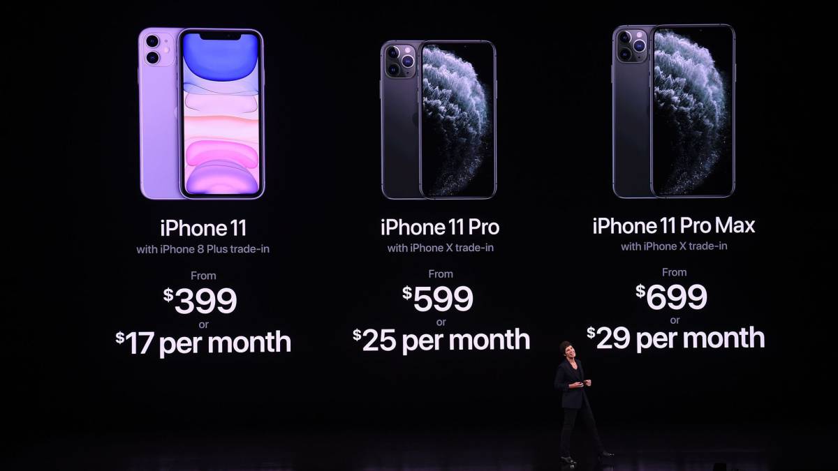 Ringkasan utama dari Apple. iPhone 11, iPhone 11 Pro, iPad,Apple Watch Seri 5, Apple TV + y Apple Arcade