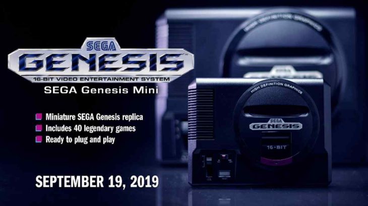 Sega akan meluncurkan replika kecil konsol Genesis mitosnya, dengan 42 game klasik 16-bit