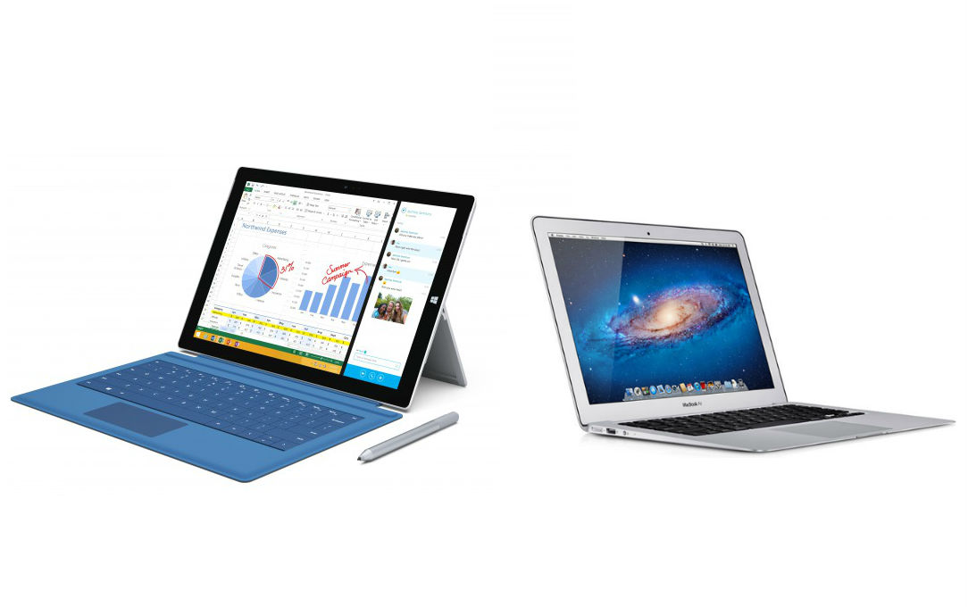 Surface Pro 3 vs MacBook Air (11in): Bisakah tablet mengganti laptop?