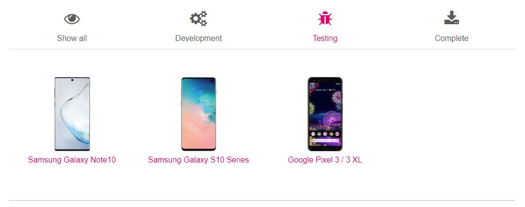 T-Mobile USA sedang menguji Android 10 untuk Galaxy Note 10 dan Galaxy S10