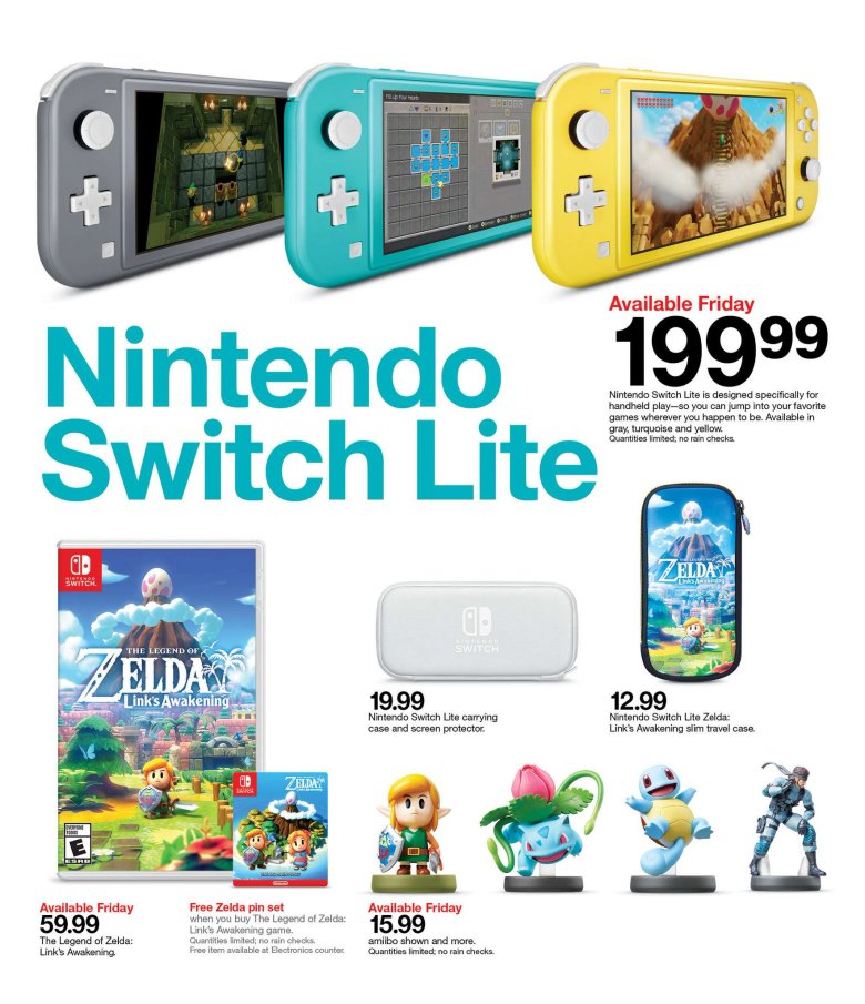 Target: Pin Zelda gratis ditetapkan dengan Link's Awakening minggu depan 1