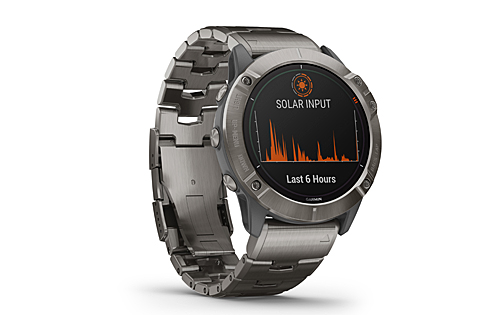 The Fenix ​​6X Pro Solar adalah jam tangan GPS pengisian daya pertama Garmin