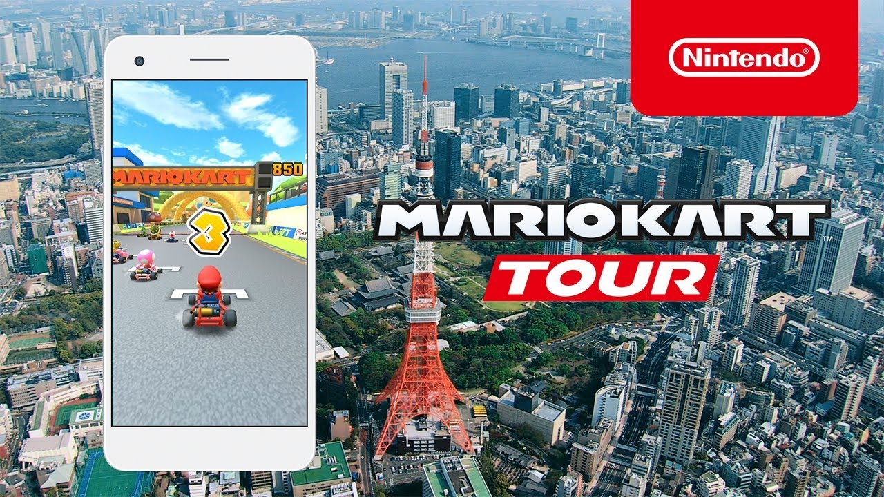 Tur Mario Kart - "Tokyo Course Under Construction" komersial