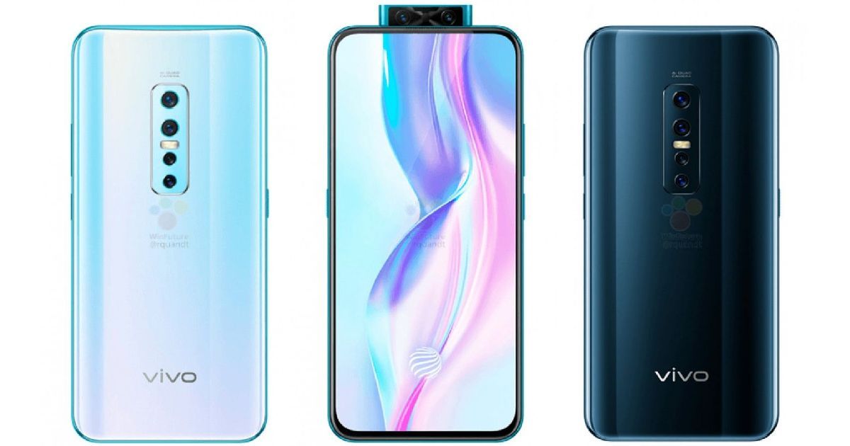 Vivo V17 Pro official renders and key specs leaked ahead of launch