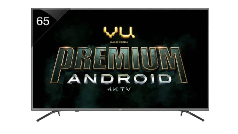 Vu Premium Android 4K TV Range Launched in India, Prices Start From Rs. 30,999