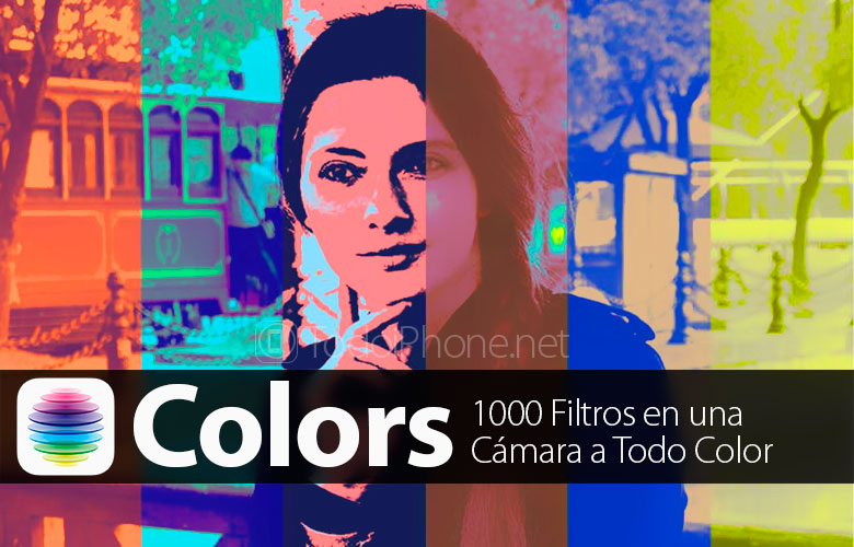 Färg, applikation som innehåller 1000 filter för iPhone 2