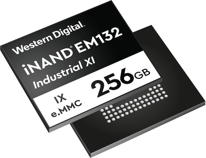 Western Digital Meluncurkan iNAND IX EM132: eMMC SSDs Untuk Aplikasi Industri Tertanam