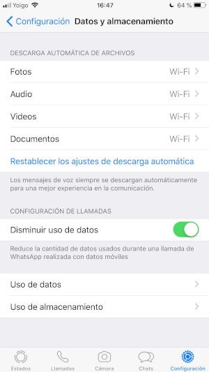Bild - WhatsApp tar inte bort filer som skickas till iPhone om vi klickar 