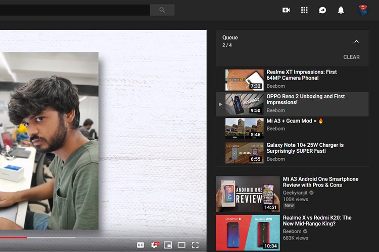 Youtube sedang Menguji Antrian Video untuk Situs Web Desktop-nya