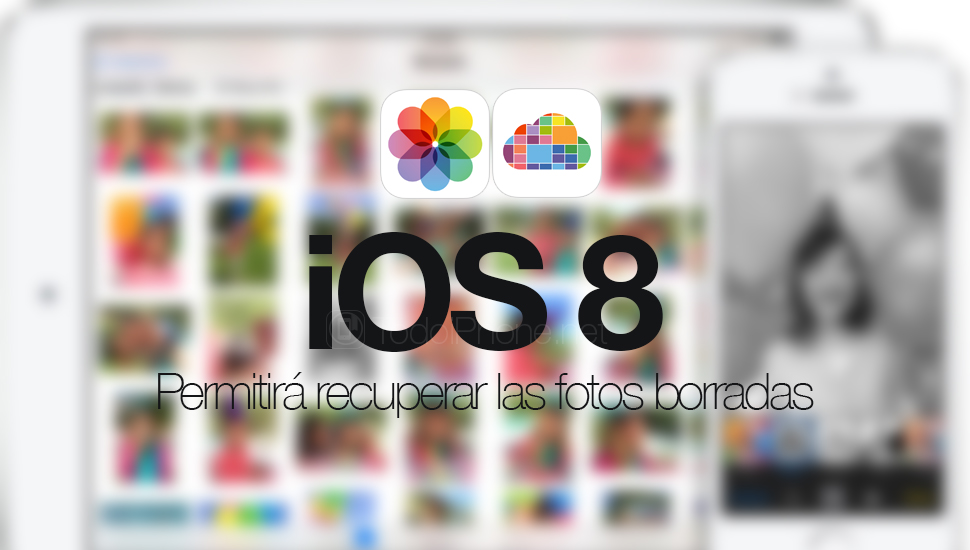 iOS 8 tillåter oss att återställa raderade bilder 2