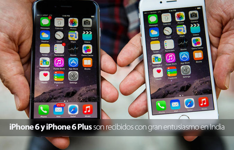 iPhone 6 dan iPhone 6 Plus diterima dengan sangat antusias di India 2