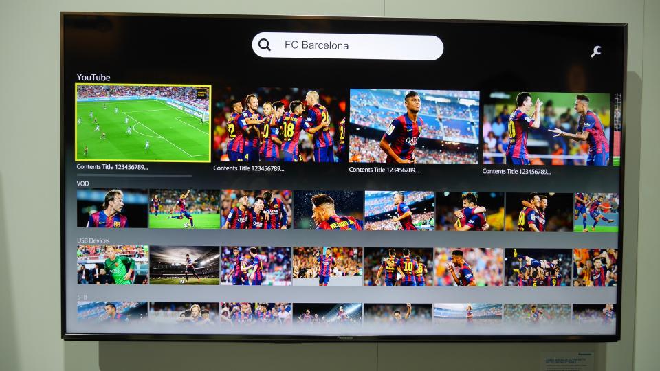 Granskning av Panasonic Firefox OS Smart TV - första skärm 3