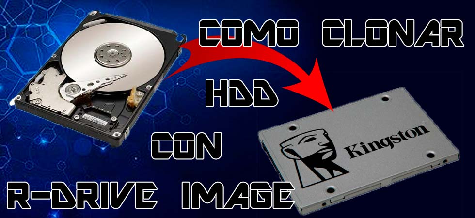 Cómo hacer una imagen de disco duro con R-Drive Image