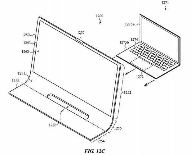 Apple Patent iMac gjord av ett glasbit 3