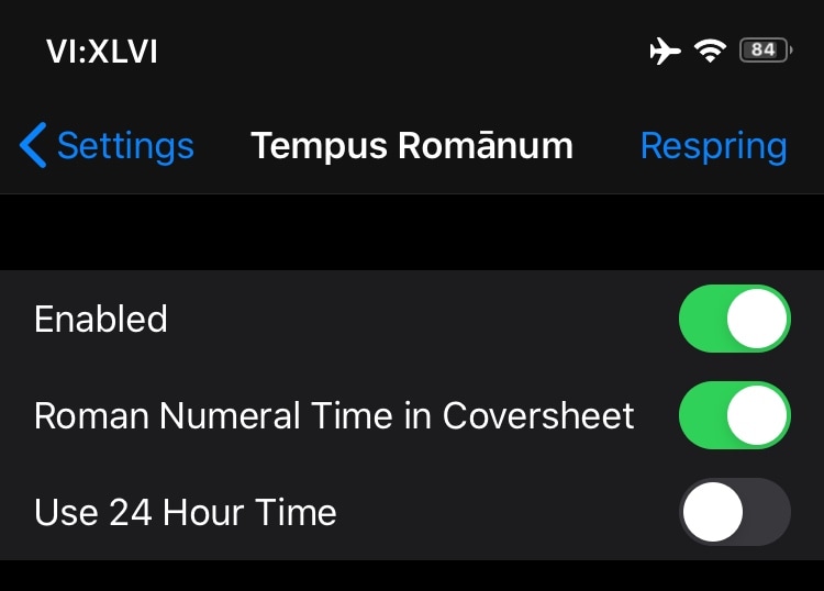 Den här finjusteringen gör att din iPhone visar tiden i romerska siffror 3