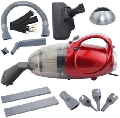 T TOPLINE Menghembus dan Menghisap Tujuan Ganda (JK-8) Vacuum Cleaner Genggam (Merah)