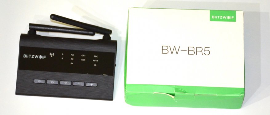 Blitzwolf BW-BR5 Wireless Audio Transceiver (Bluetooth V5.0 APT-X, TX / RX) 3