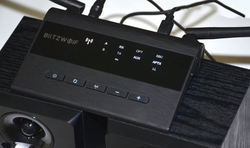 Blitzwolf BW-BR5 Wireless Audio Transceiver (Bluetooth V5.0 APT-X, TX / RX) 22