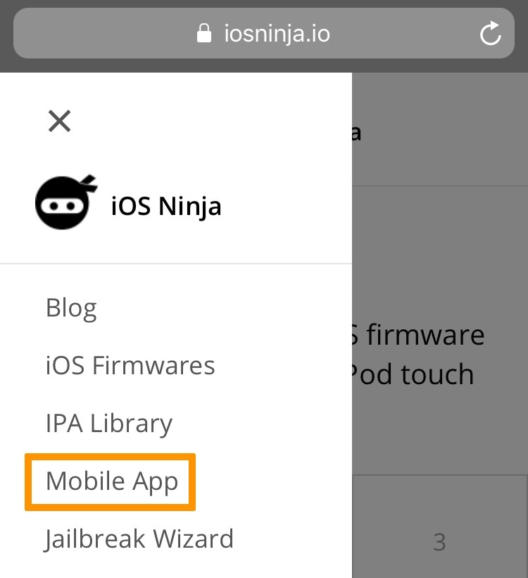 Hur man använder iOS Ninja för att installera jailbreak som aldrig har gjorts utan en dator 4