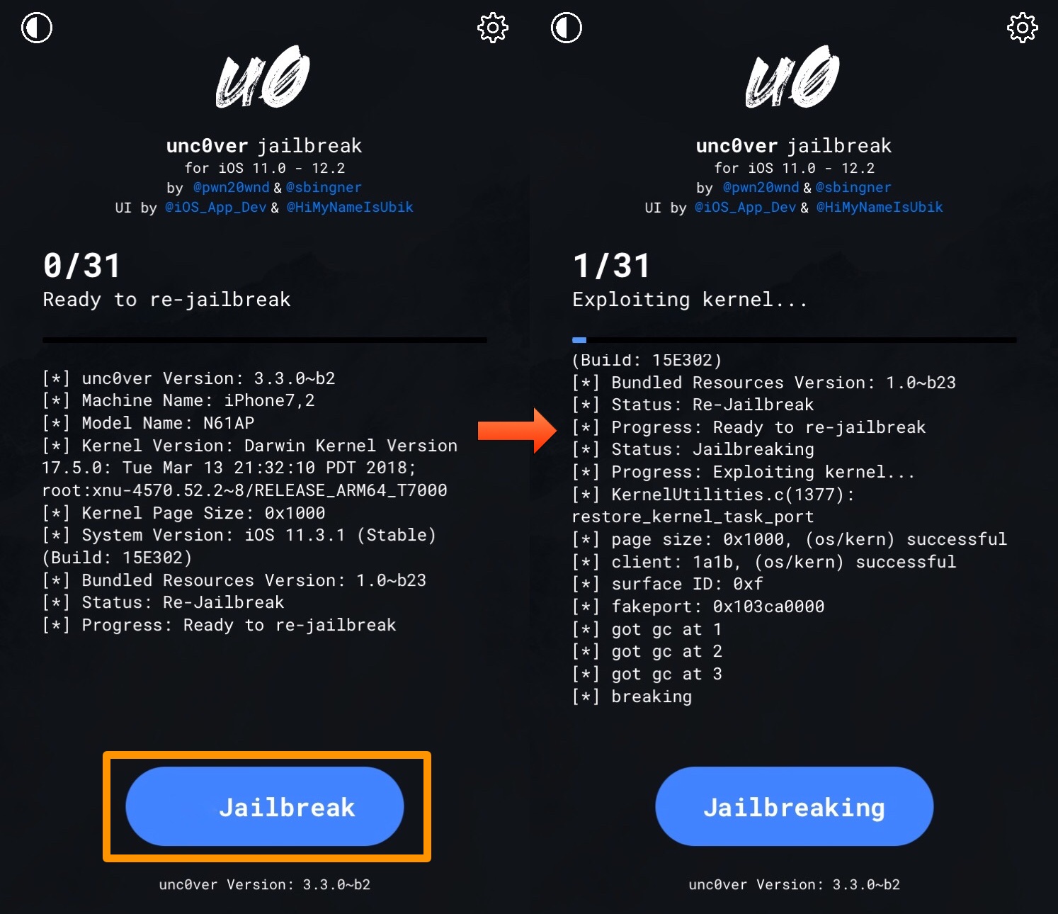 Hur man använder iOS Ninja för att installera jailbreak som aldrig har gjorts utan en dator 16