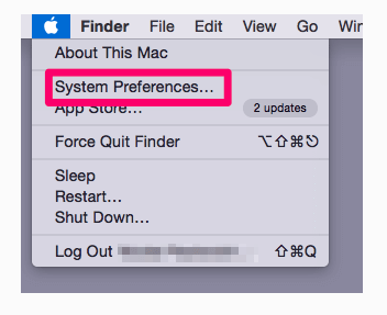 Hantera startartiklar på Mac