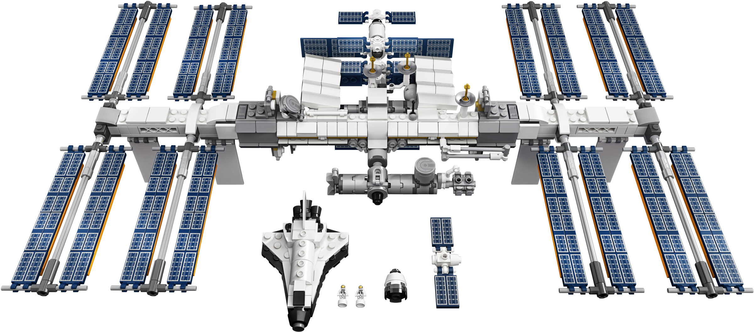 LEGO drog tillbaka vacker utrustning: De bygger om den internationella rymdstationen!  1