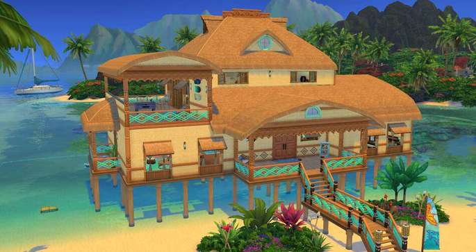 The Sims 4 turkos kust