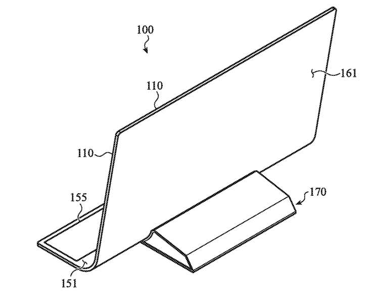 Apple iMac designinstruktioner föreslår en ny design av allt glas med en inbäddad skärm 1