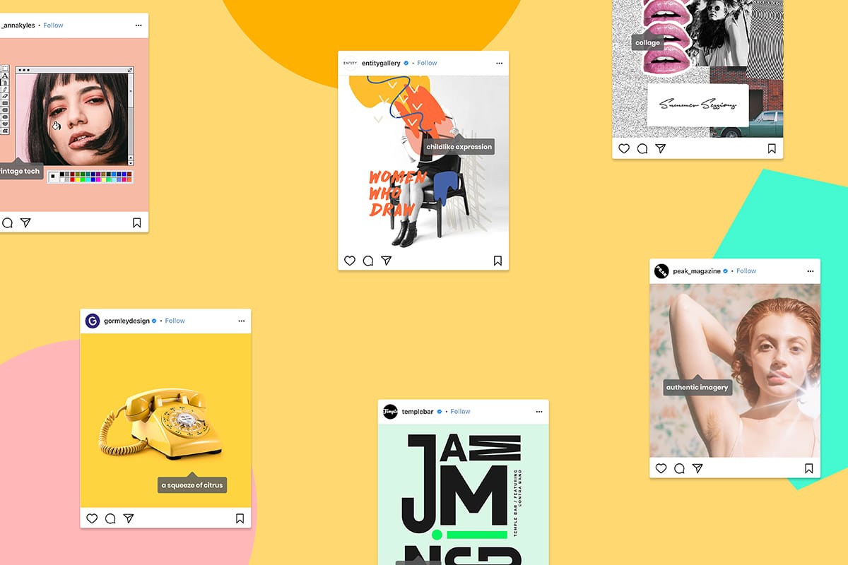 10 Tren Desain Grafis Yang Akan Menjadi Besar Instagram pada tahun 2020