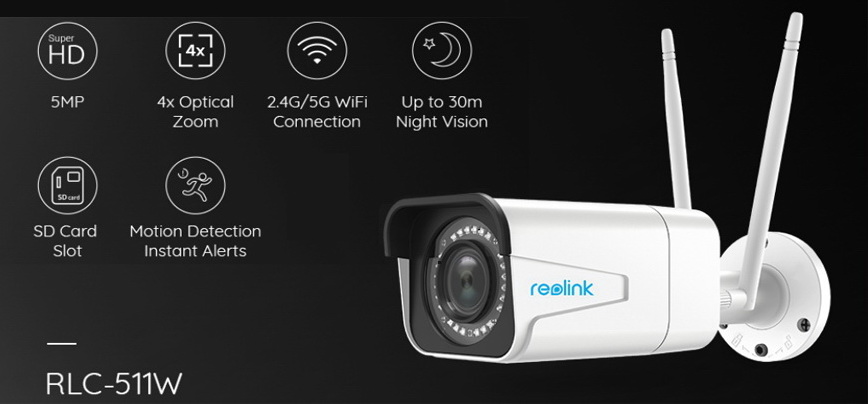 Review Kamera IP Super HD dengan Zoom Optik 4X dan Sensor 5 MP - Reolink RLC-511W