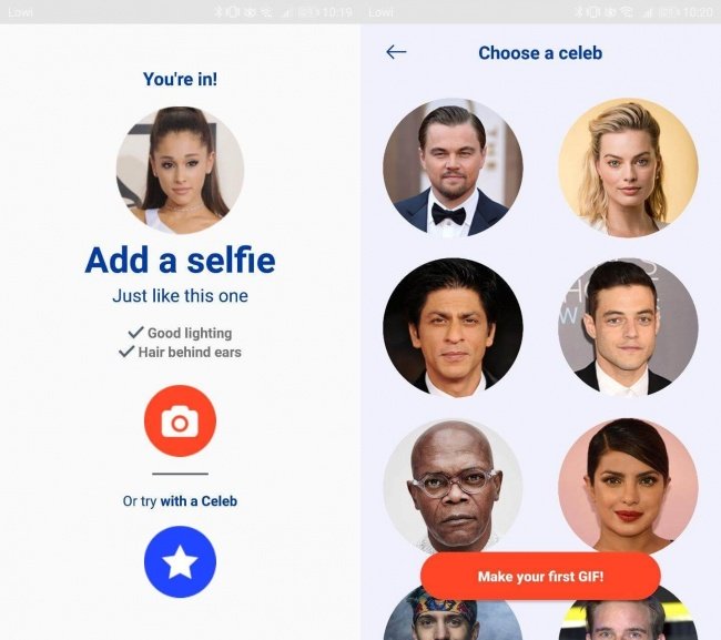 Bild - Hur man sätter ditt ansikte i GIF: en ny djup falsk viral applikation