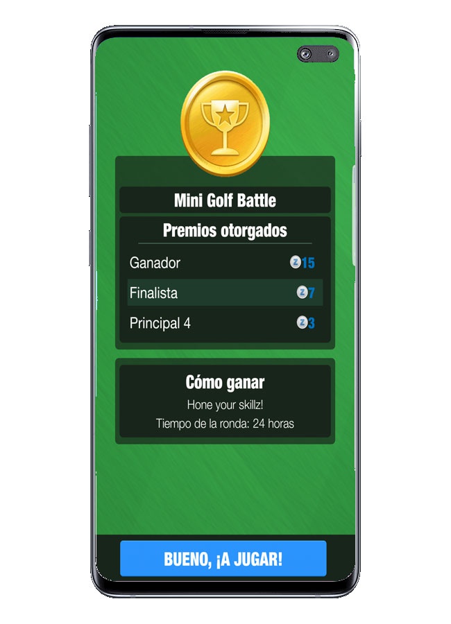 Kemenangan di Mini Golf King