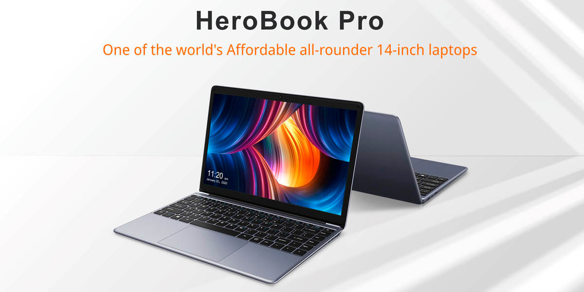Laptop terjangkau Chuwi HeroBook Pro "width =" 1200 "height =" 600