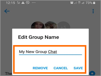 Cara Mengubah Nama Obrolan Grup Facebook Kurir 5