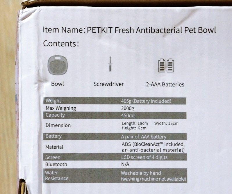 Smart bowl Petkit Fresh (dari ekosistem Xiaomi) untuk hewan peliharaan Anda 6