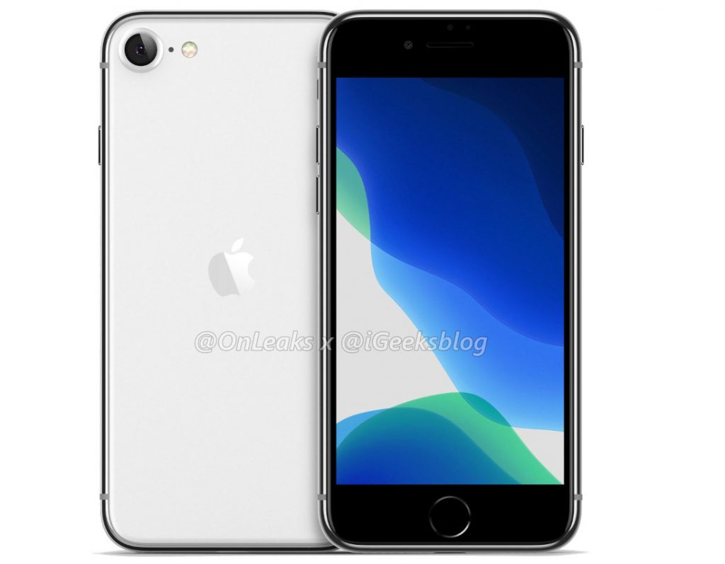 Apple iPhone SE 2 (iPhone 9?) dengan desain mirip iPhone 8, permukaan ID Sentuh [Update: New renders] 2