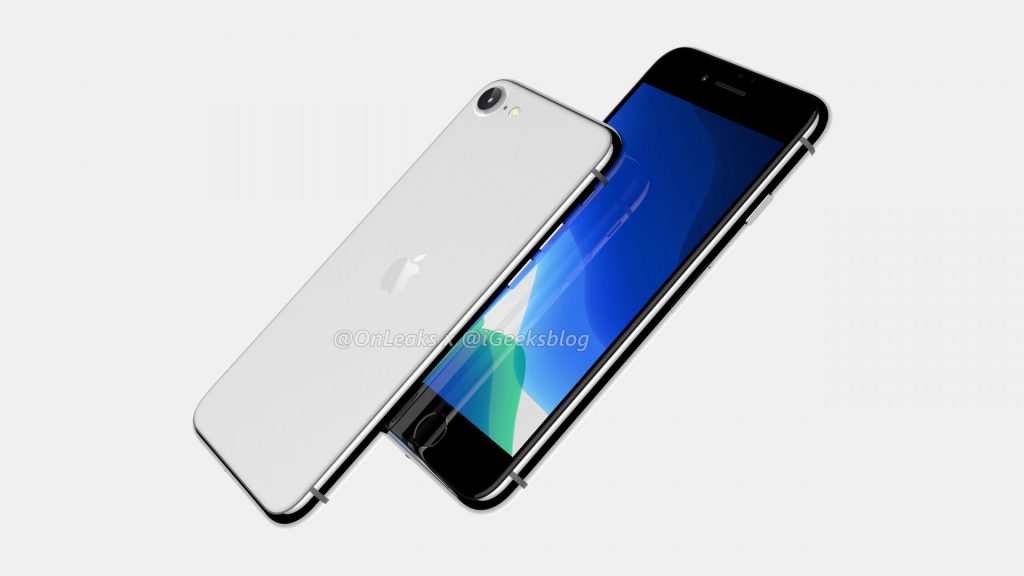 Apple iPhone SE 2 (iPhone 9?) dengan desain mirip iPhone 8, permukaan ID Sentuh [Update: New renders] 3
