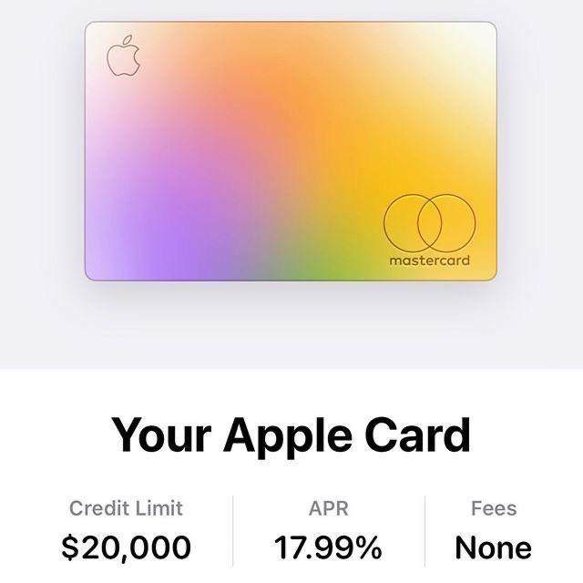 Ökade Apple-kreditkortgränser