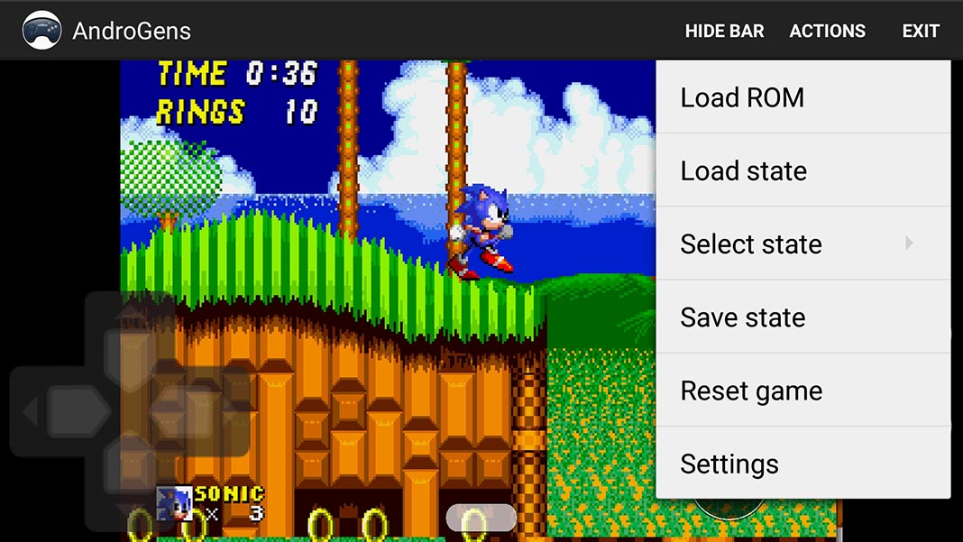Emulator SEGA Genesis / Mega Drive gratis terbaik untuk Android 3
