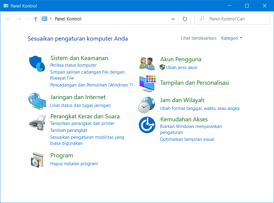 Mengganti Bahasa di Windows 7