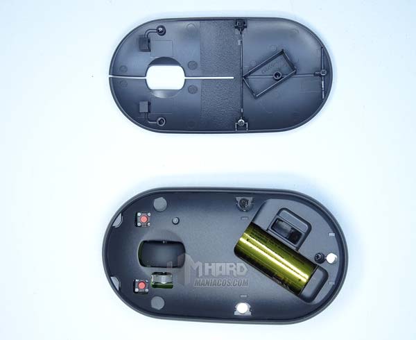 buka mouse nirkabel dan baterai logitech 