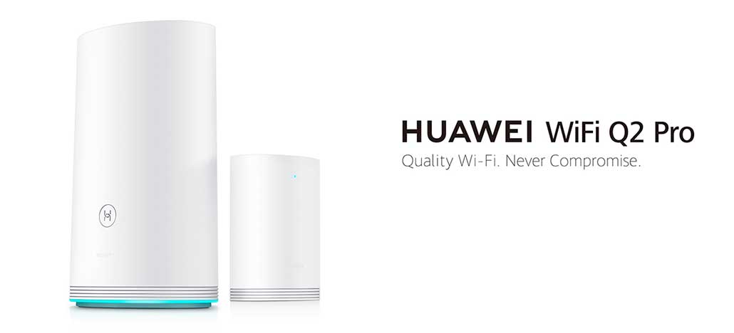 Huawei apresenta roteador Wi-Fi Q2 Pro com cobertura de banda larga de 200 Mbps