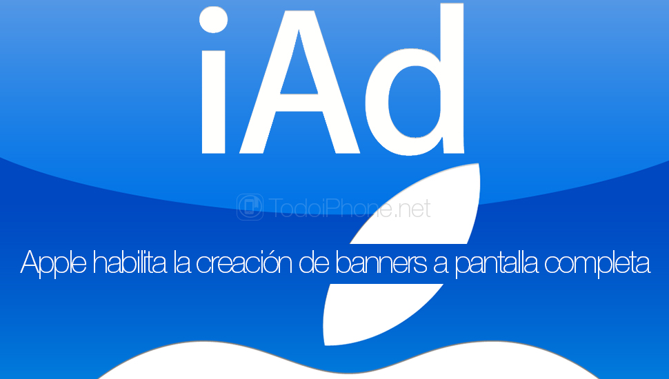 Apple har gjort det möjligt att skapa iAds 2 på full skärm