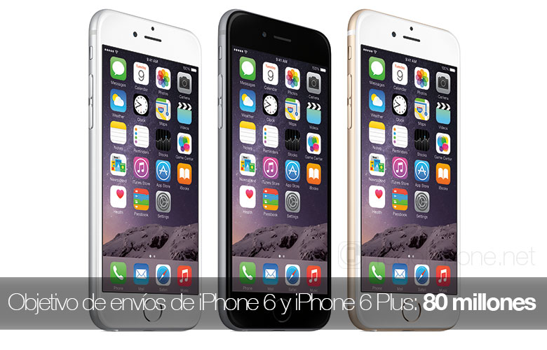 Apple ingin mengirim 80 juta iPhone 6 dan iPhone 6 Plus sebelum akhir tahun 2