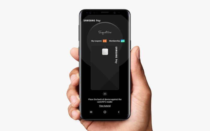 how to enable and disable samsung pay swipe up