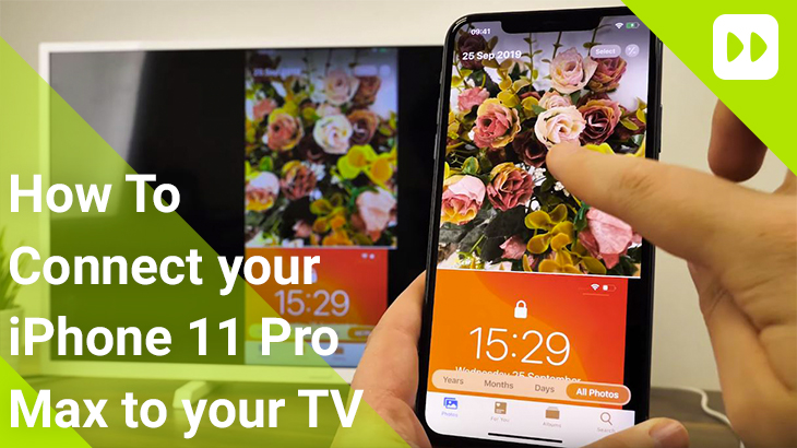 Hur du ansluter iPhone 11 Pro Max till din TV 1