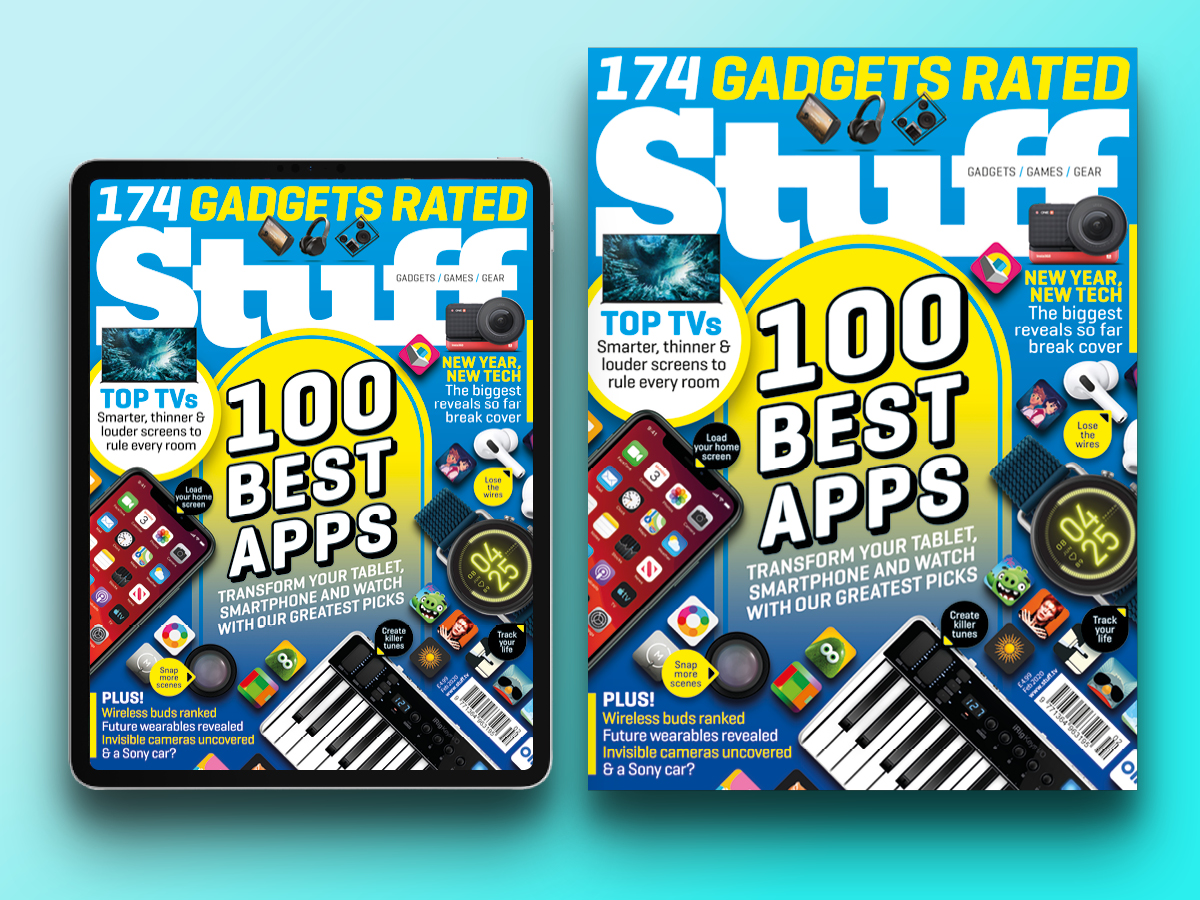 Edisi baru majalah Stuff sekarang dengan 100 aplikasi terbaik