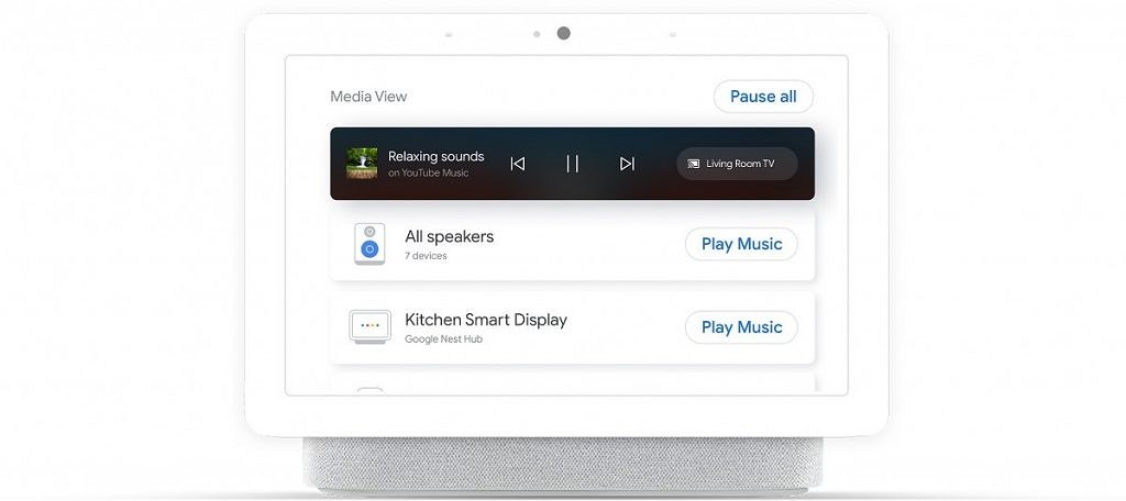 Google meluncurkan "Tampilan Media" baru untuk Nest Hub display cerdas