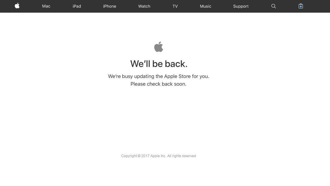 Hitungan mundur ke iPhone 8 dimulai sebagai Apple Store dimatikan dalam persiapan untuk acara peluncuran