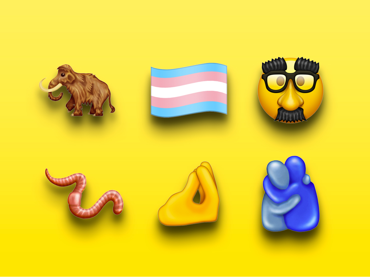Pälsmammötter, italienska handrörelser och transflaggor är bland 117 nya emojis för 2020 1